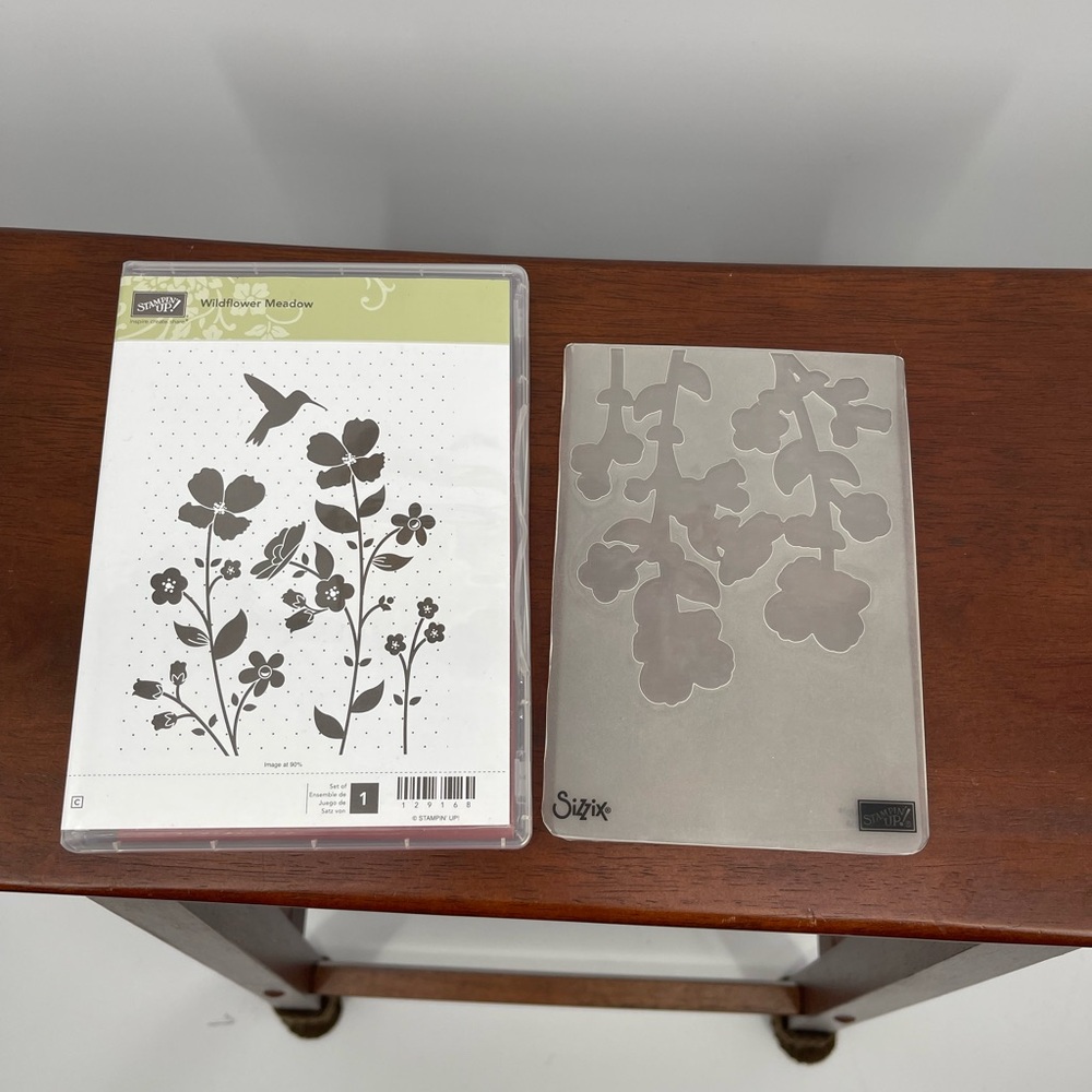 ⭐️Stampin Up Wildflower Meadow Stamp Set and Embossing Folder